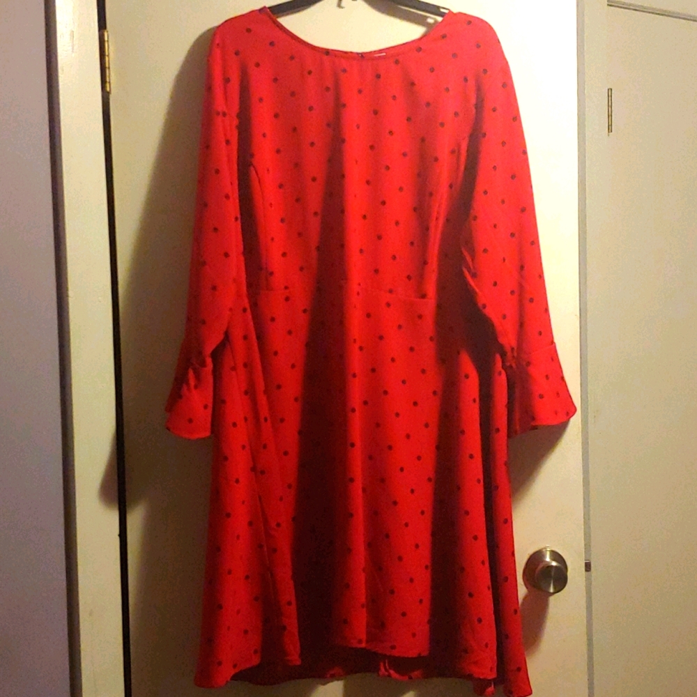 Red dress